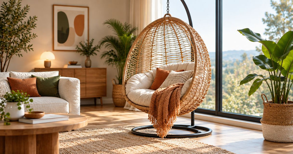 Meilleurs fauteuils suspendus intérieur en 2026