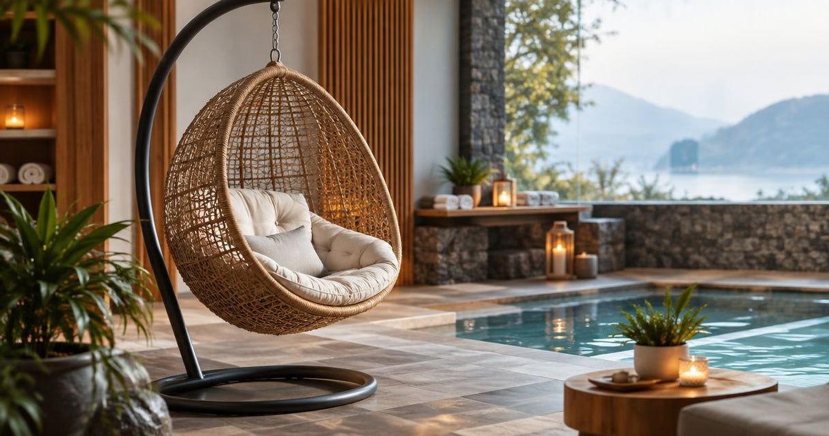 Fauteuil suspendu pour spas et bien-être : guide complet 2026 Image
