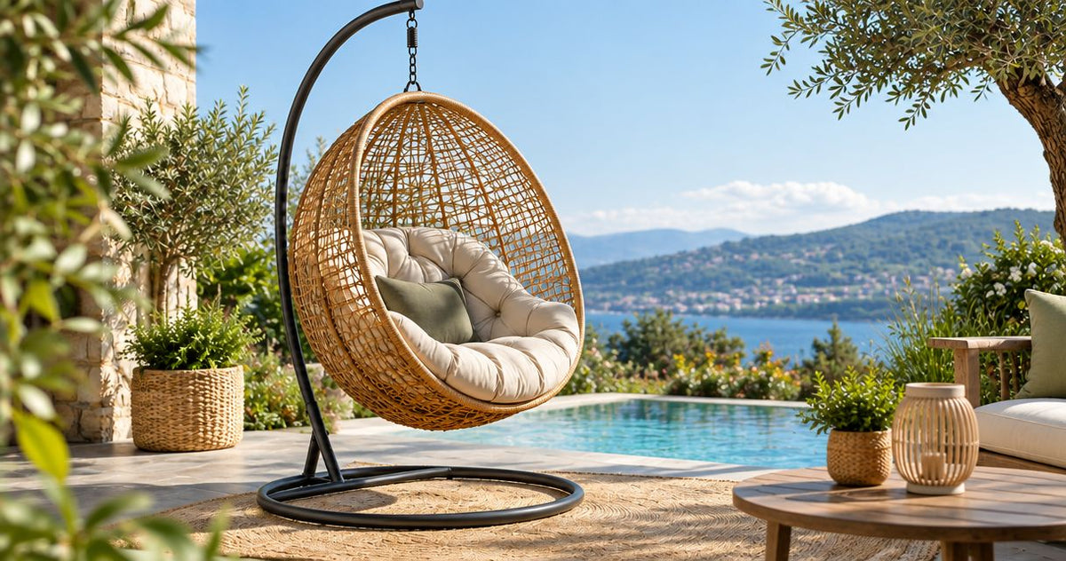 Meilleurs fauteuils suspendus extérieur en 2026