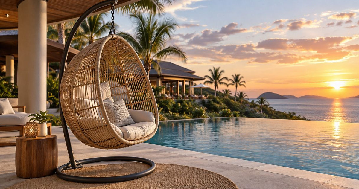 Fauteuil suspendu pour hôtels et resorts : guide complet 2026